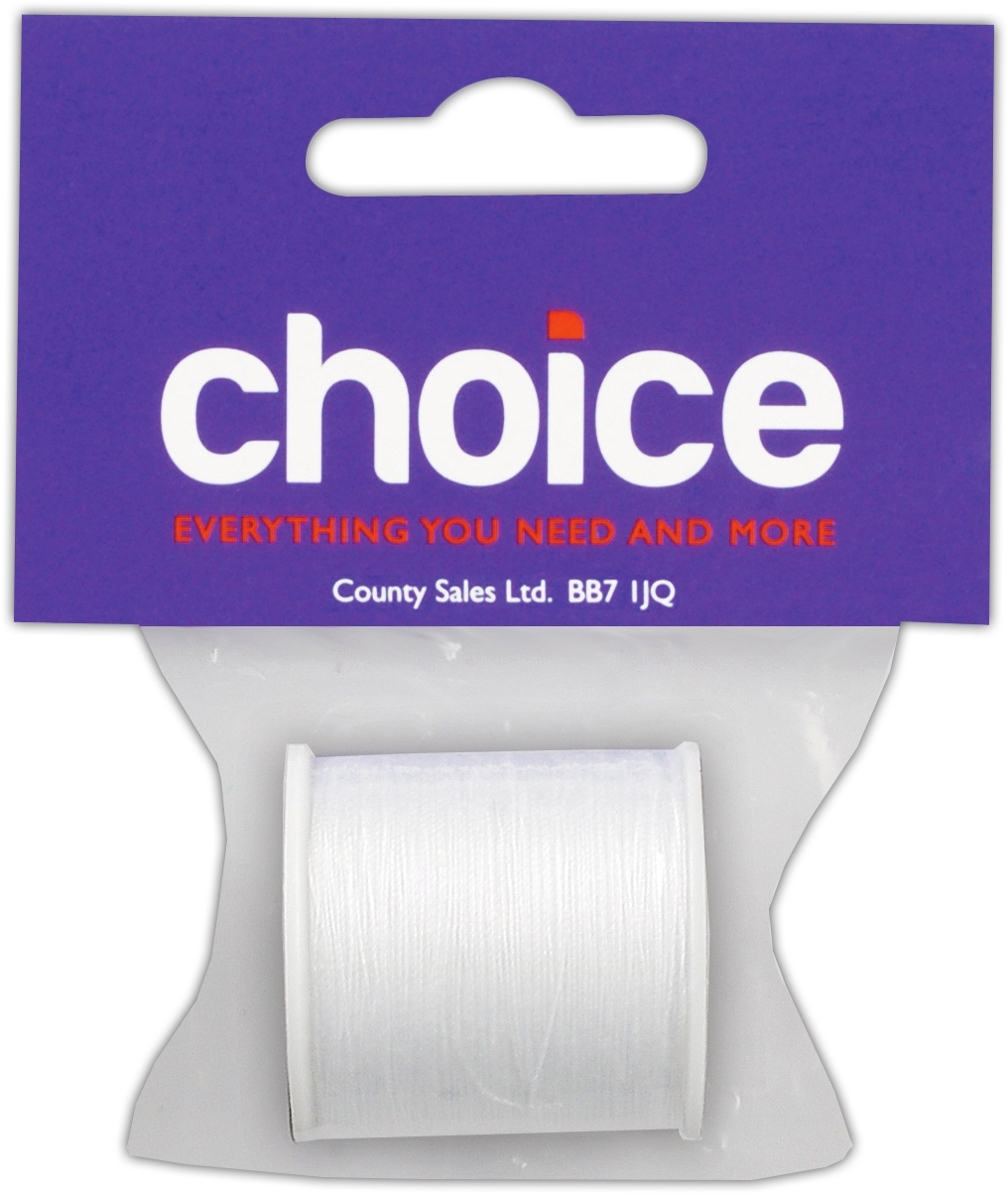 SEWING THREAD,White I/cd [Packs Only]