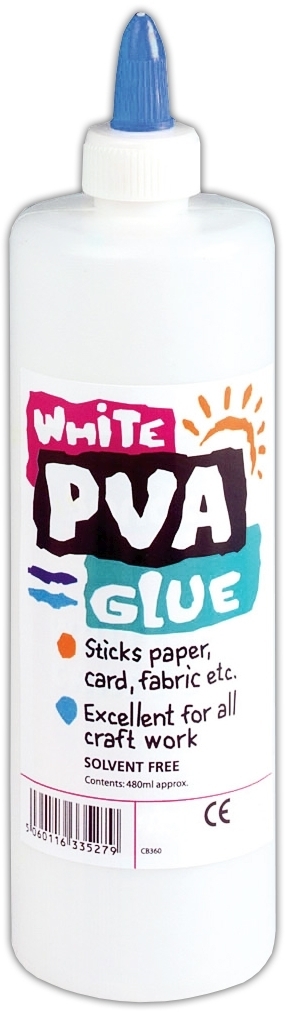PVA GLUE,White 480ml [Splittable]