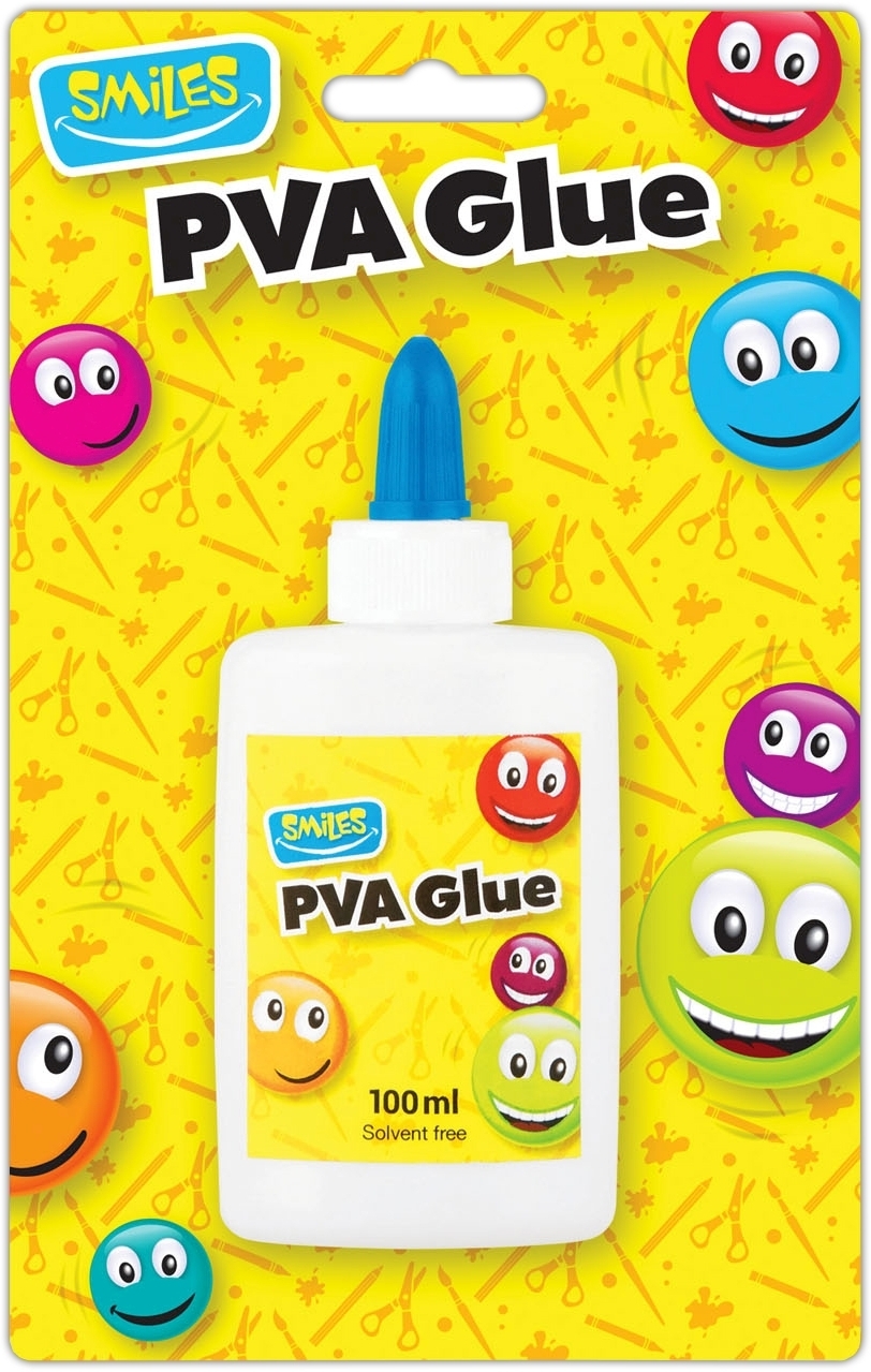 SMILES,PVA Glue 100ml I/cd [Splittable]