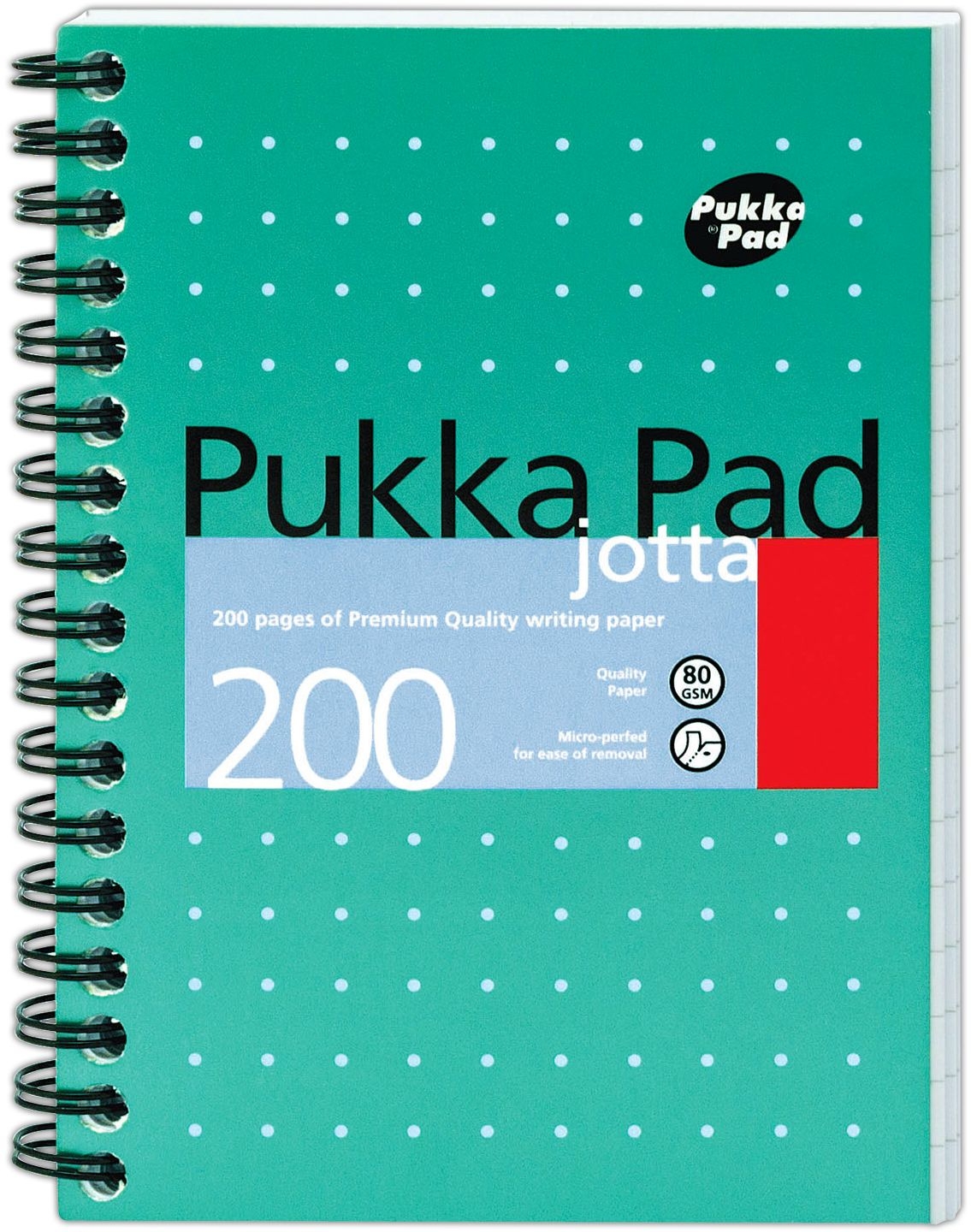 PUKKA PAD,Jotta A6 Twin Wire Metallic 200pg [Packs Only]