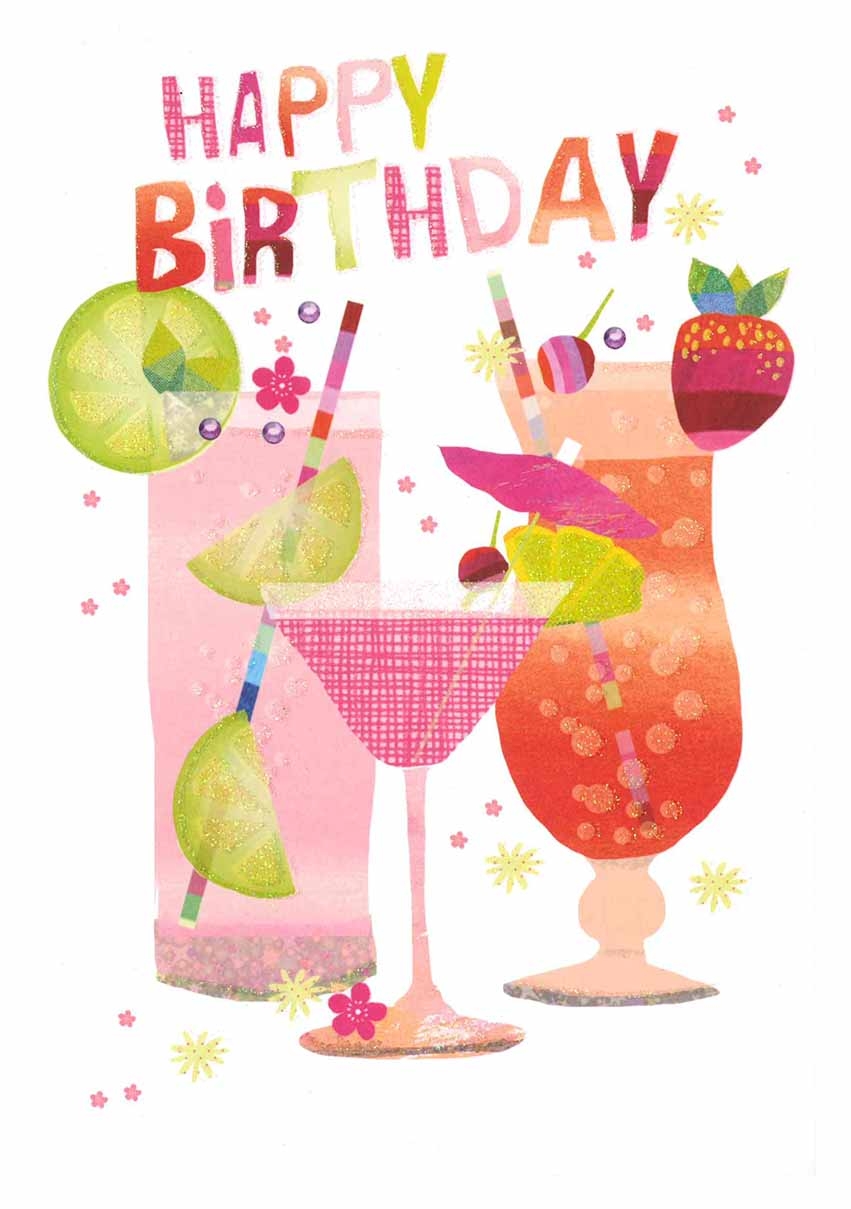 BIRTHDAY CARDS,6`s Cocktails