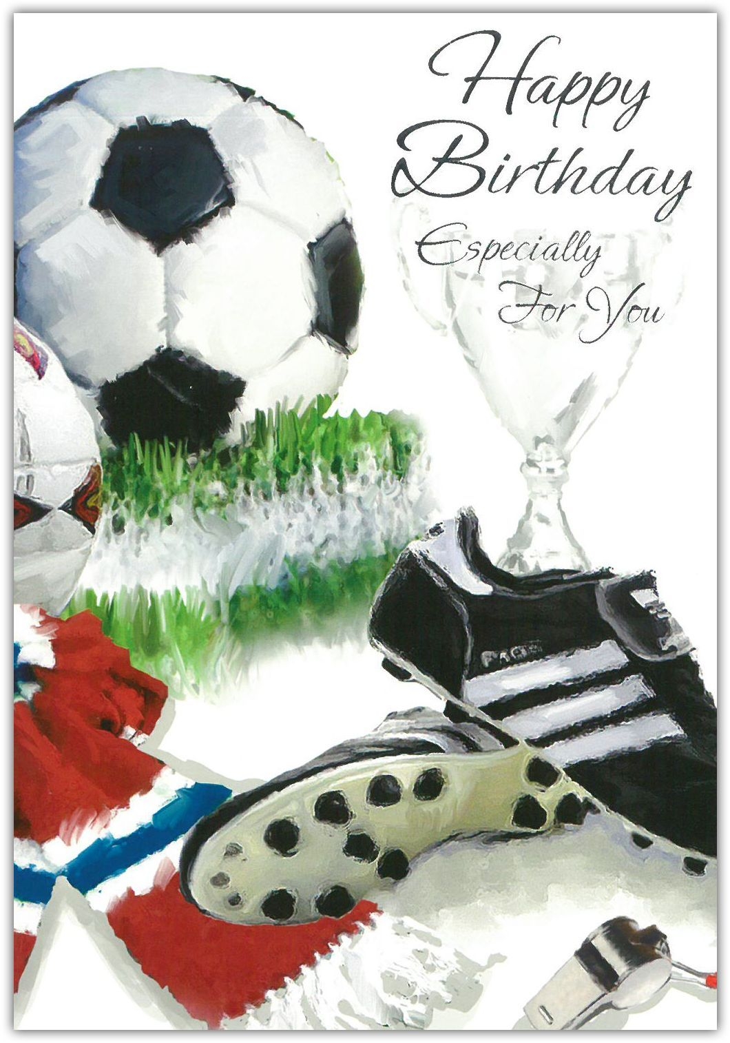 BIRTHDAY CARDS,6`s Football inc. Trophy