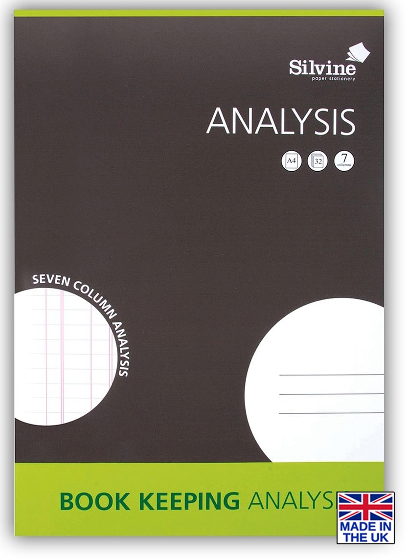 BOOK KEEPING,A4 7colm Analysis [Packs Only]