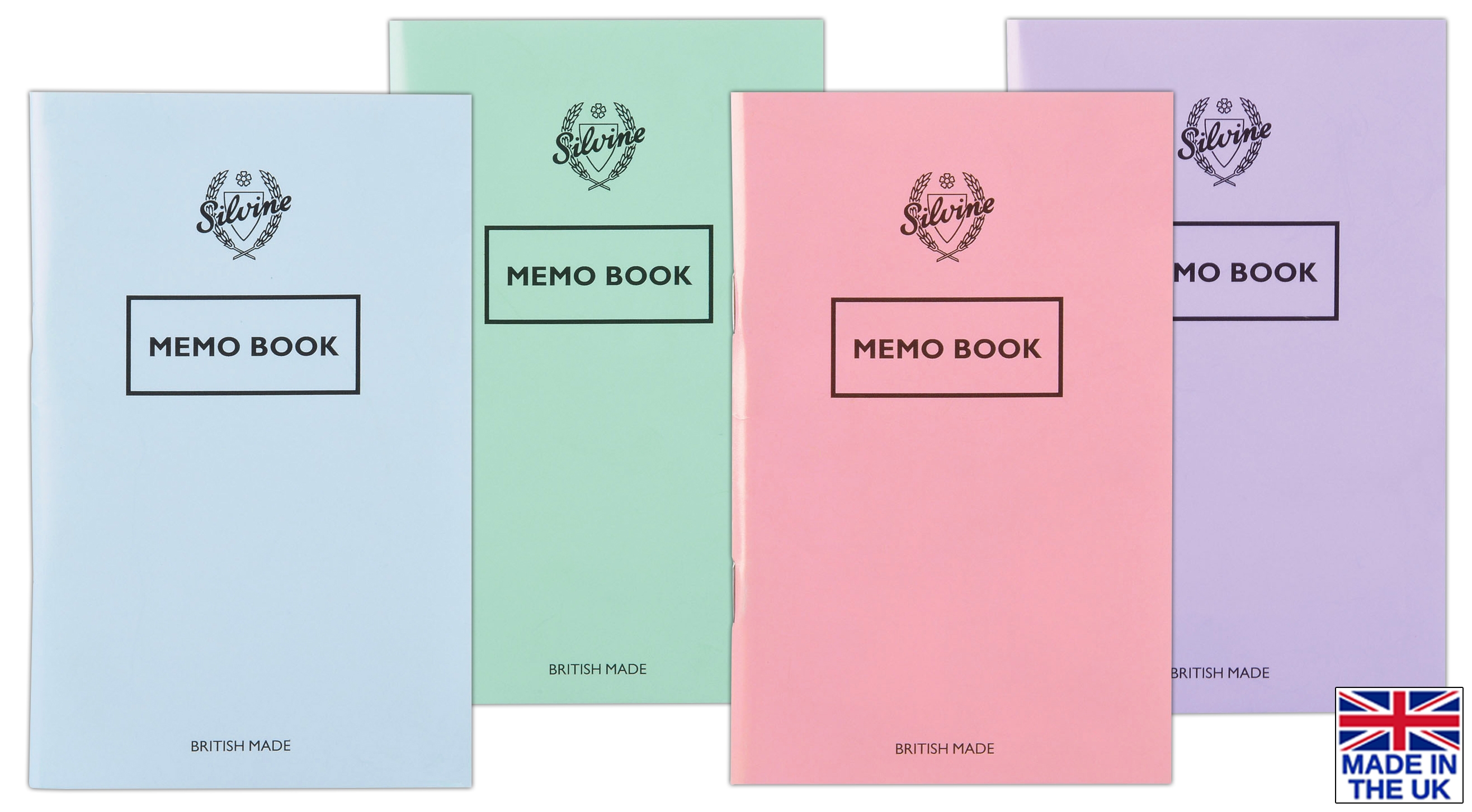 NOTEBOOK,Memo Book Pastel 4 Asst.CDU [Packs Only]