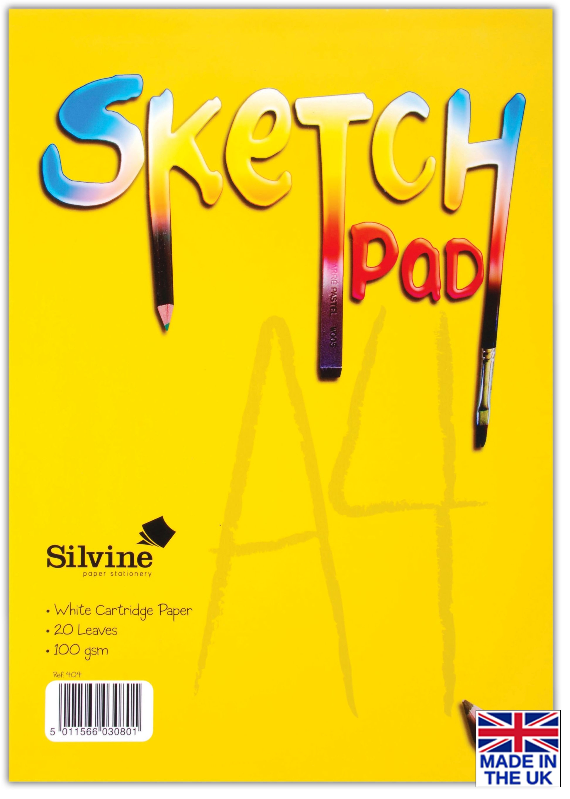 SKETCH BOOK,Pictorial A4 100gsm 20lv [Splittable]