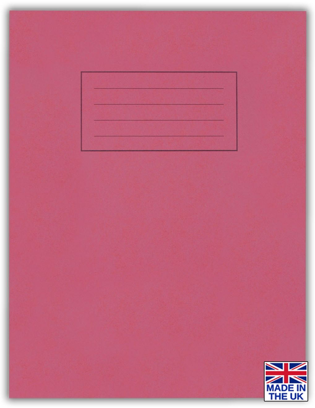 EXERCISE BOOK,Red Cover 9x7 [Packs Only]