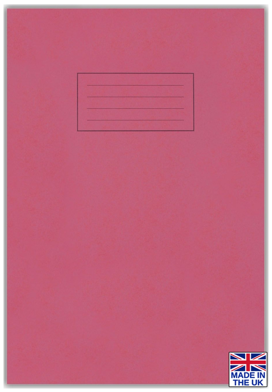 EXERCISE BOOK,Red Cover A4 [Packs Only]