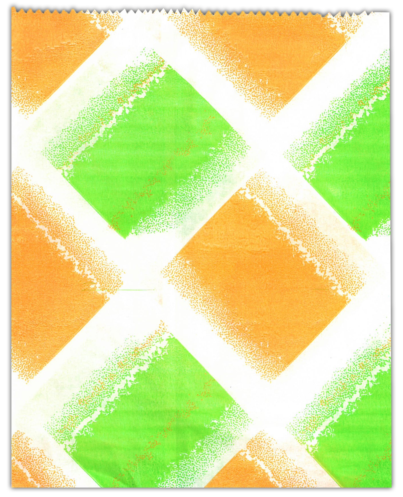 PAPER BAGS,10x12 Diamond Design 1000`s