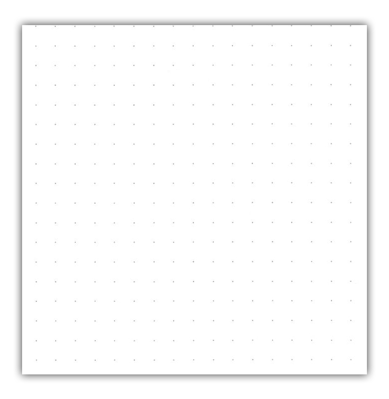REFILL PAD,A4 5mm Dot Grid Ruling, Silvine, 160 page 80lv [Packs Only]