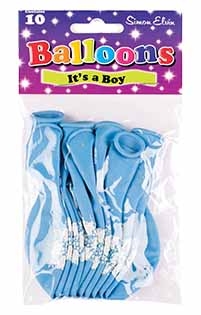 BALLOONS,It`s a Boy 10`s [Packs Only]
