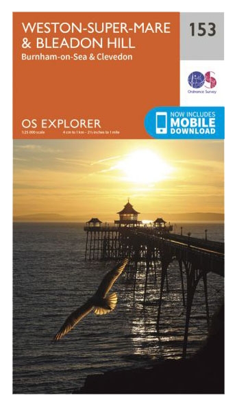 MAP,O/S Weston Super Mare Explorer 2.5in (with Download) [Splittable]