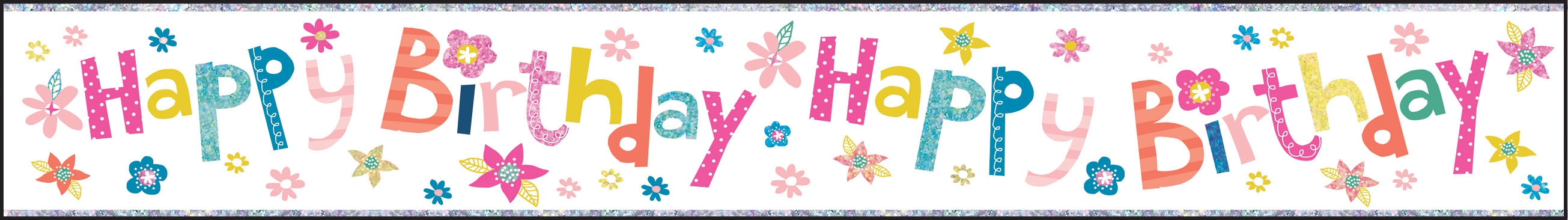 BANNER,Happy Birthday Female [Packs Only]