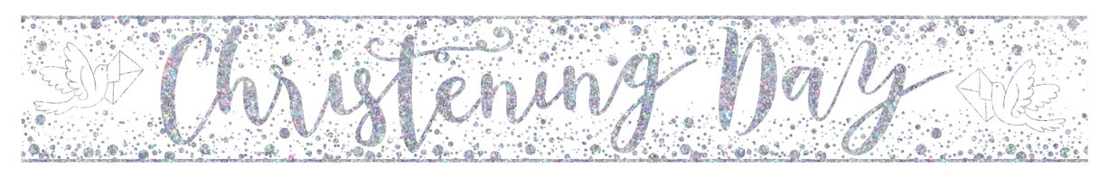 BANNER,Christening Day [Packs Only]