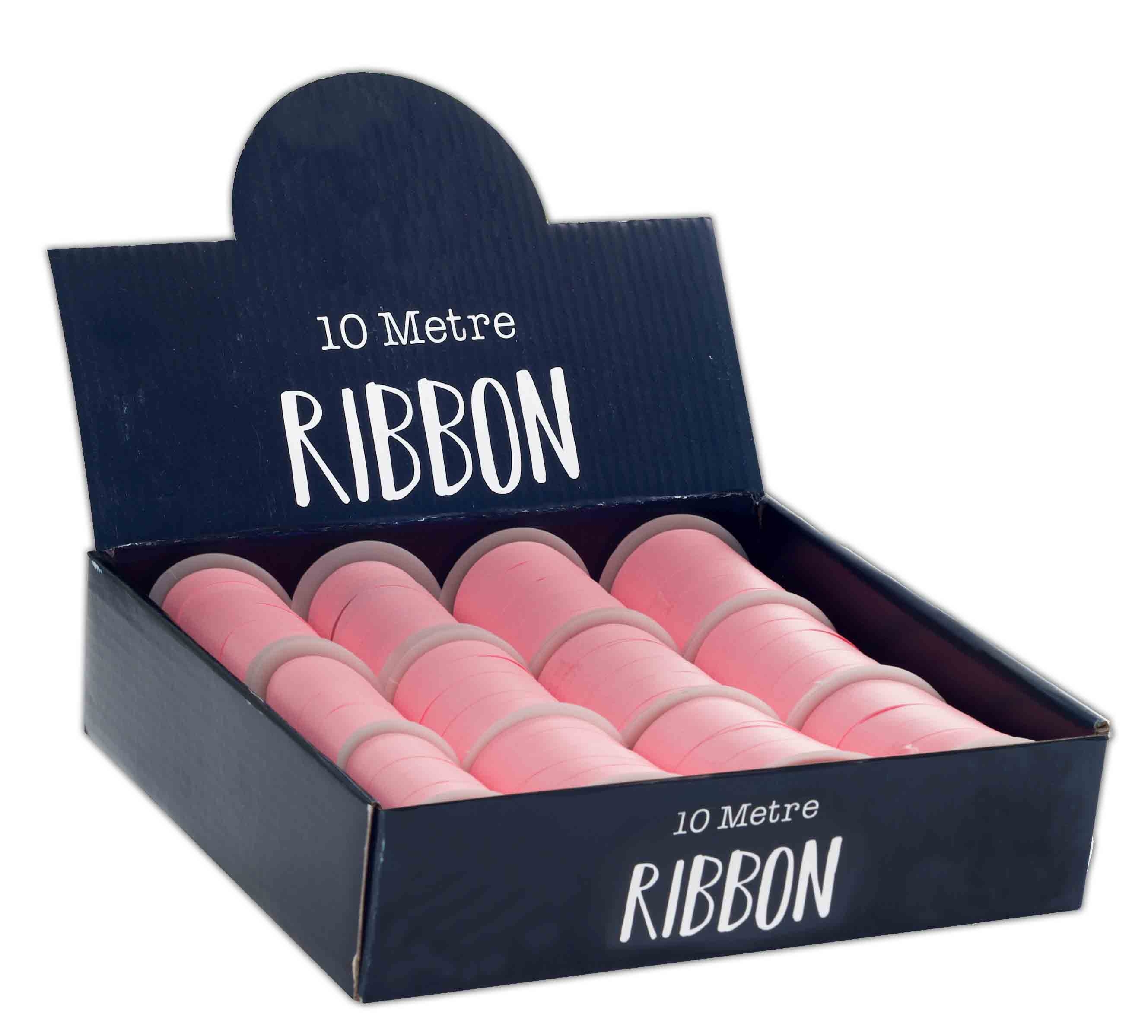 RIBBON COP,Light Pink 10mm x 10M [Packs Only]