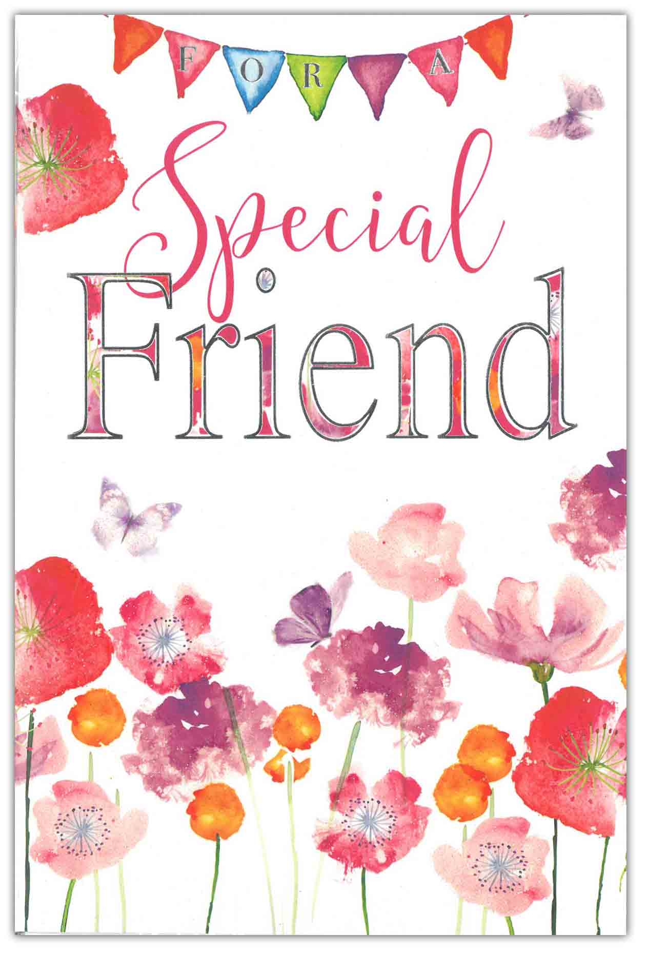 SPECIAL FRIEND CARDS,6`s Floral