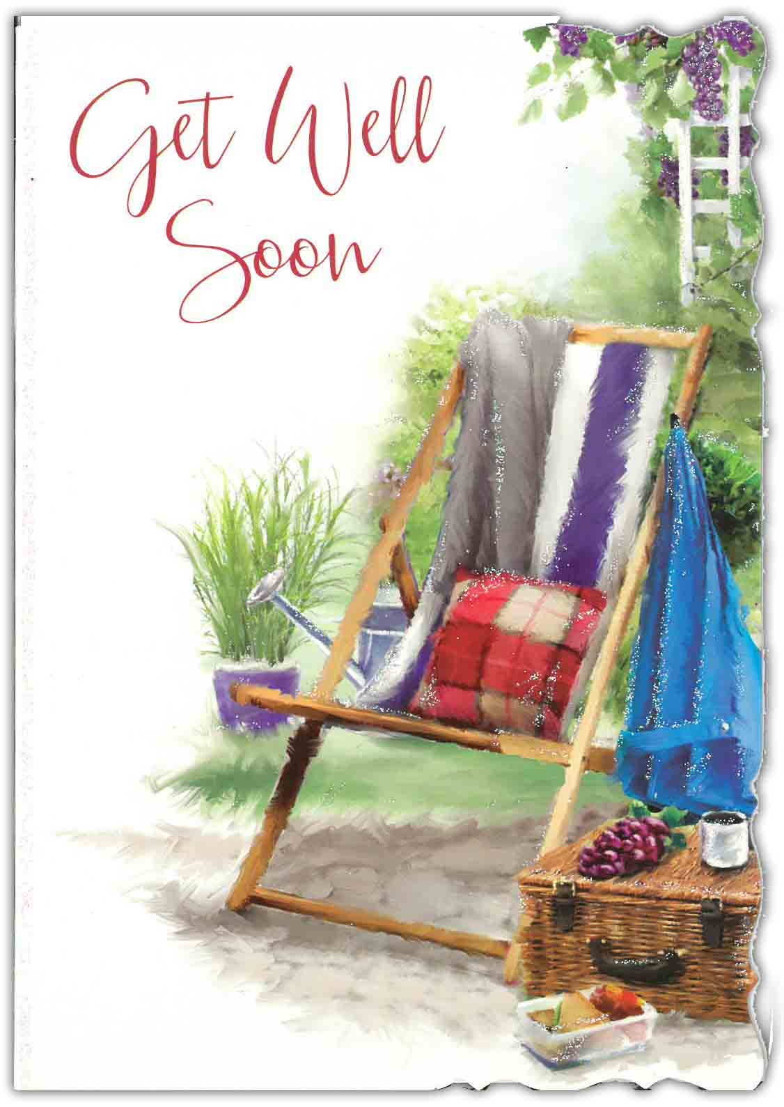 GET WELL CARDS,6`s Garden Deck Chair