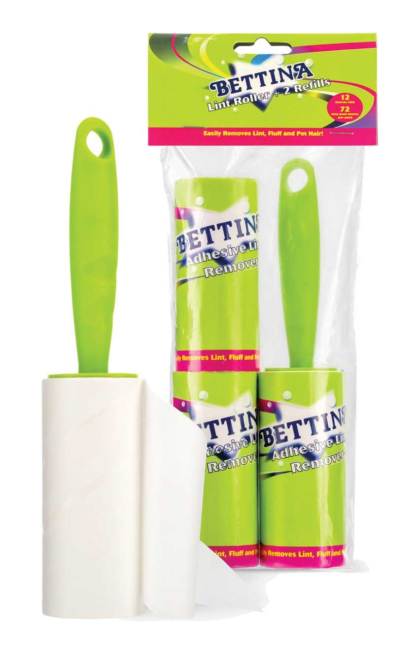 LINT ROLLER,Adhesive Plus Two Refills. H/pk B365 [Packs Only]
