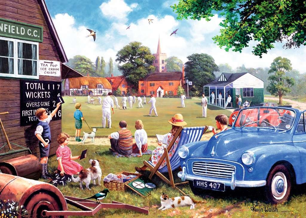 JIGSAW,1000pc.The Scoreboard End (Ravensburger)