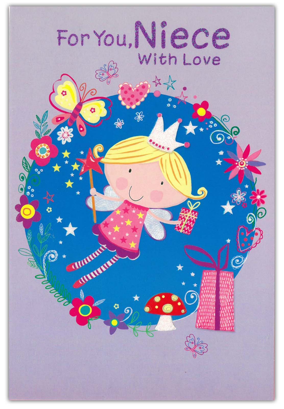 BIRTHDAY CARDS,Niece 12`s (Was 0.81)