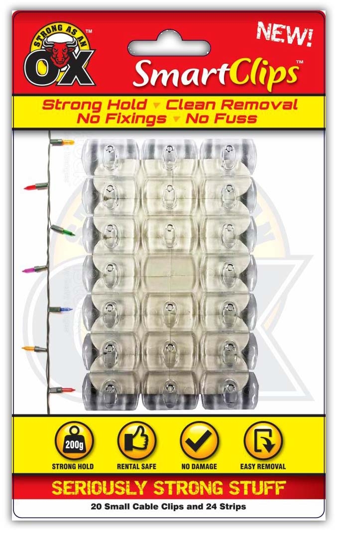 SMART CLIPS,44`s No Fixings (Strong as an Ox) I/cd [Splittable]