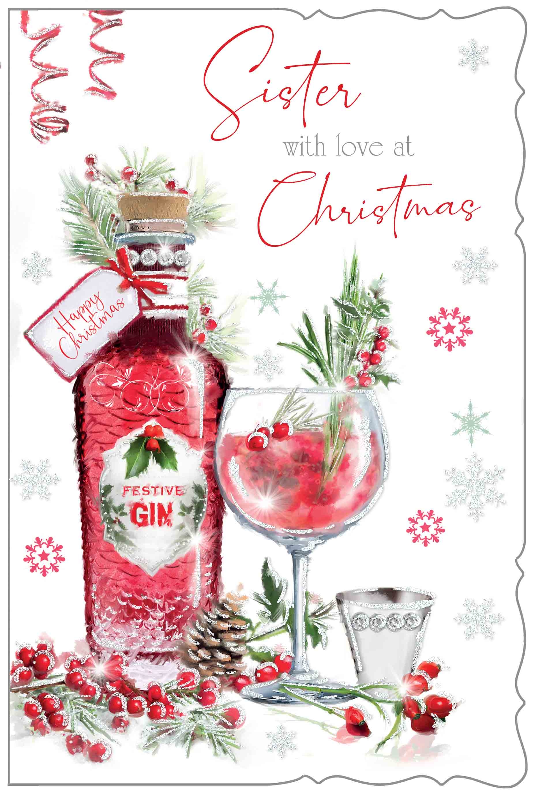 XMAS CARDS,Sister 6`s Pink Gin