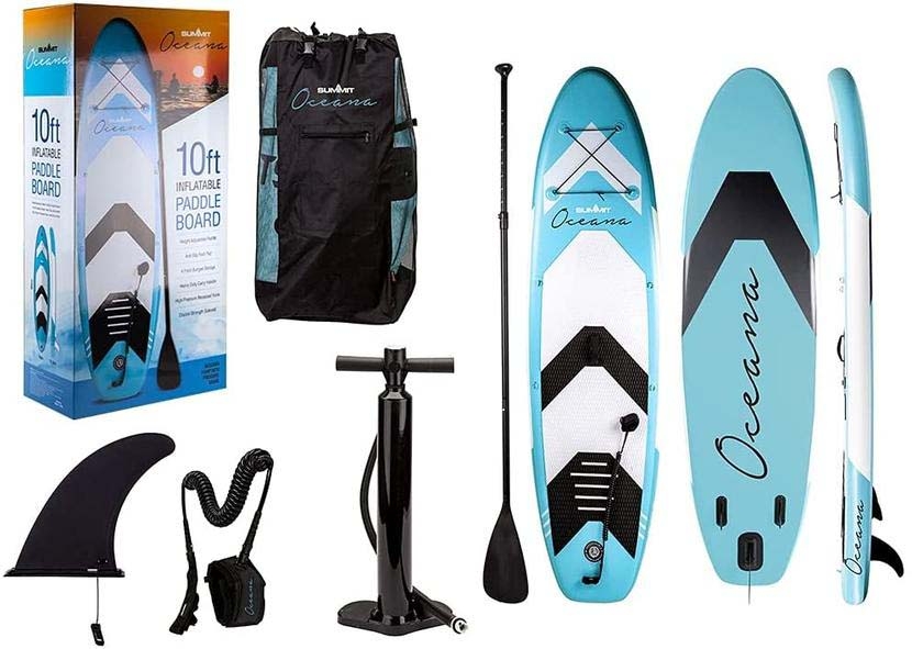 STAND UP PADDLEBOARD, OCEANA, 305x78x12.5cmPaddle,Pump,Blue.