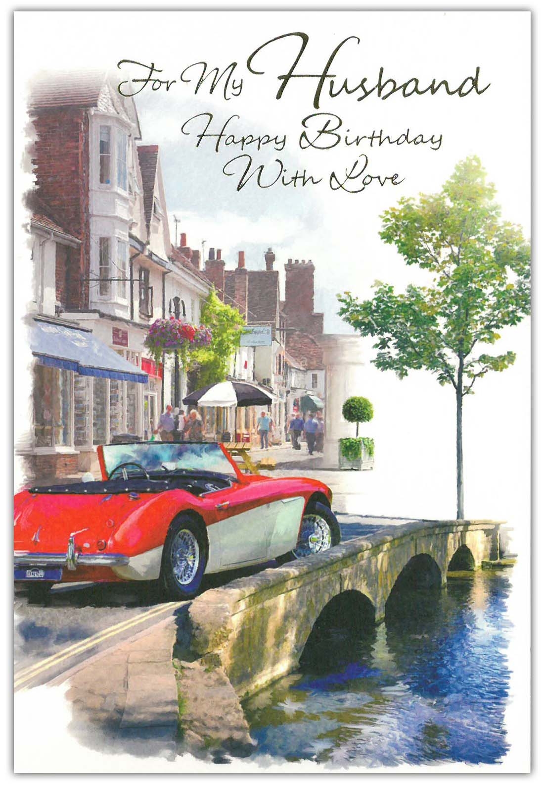 BIRTHDAY CARDS,Husband 6`s Sports Car (Was 0.87)