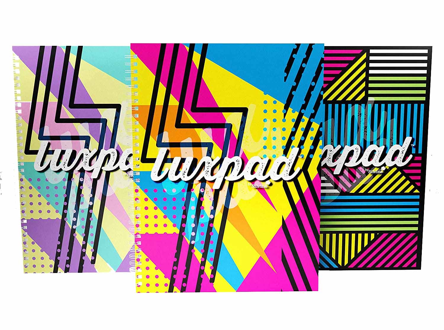 NOTEBOOK,Luxpad A4+ Twin Wire 4 Hole Punch &Perforated,160pg [Packs Only]