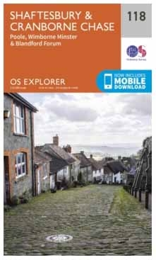 MAP,O/S Shaftesbury & Cranborne Chase 2.5in [Splittable]