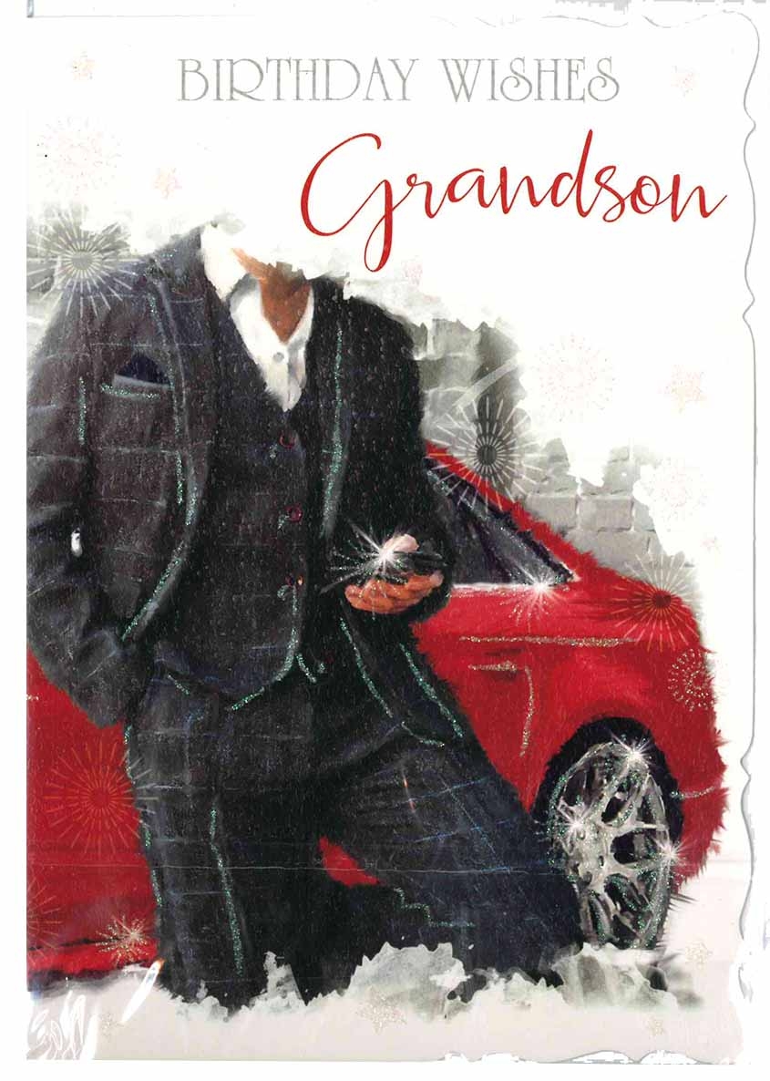 BIRTHDAY CARDS,Grandson 6`s Dressed to Impress