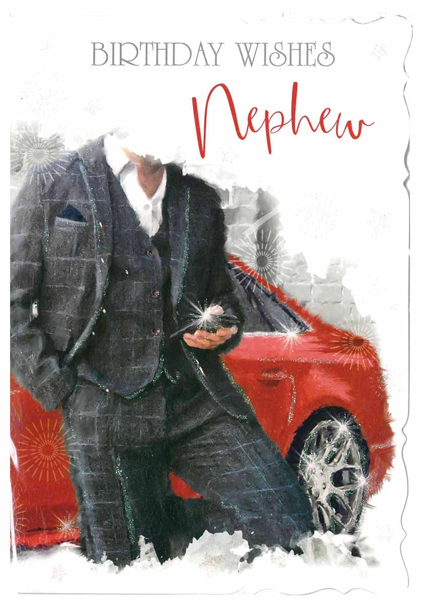 BIRTHDAY CARDS,Nephew 6`s Dressed to Impress (Was 1.15)