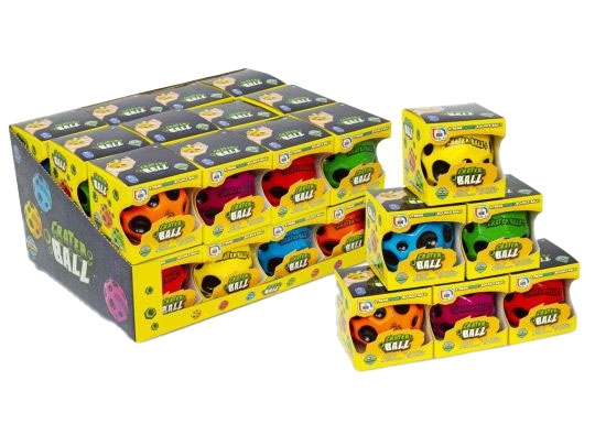 CRATER BALL, High Bounce Asst Col. 65mm. CDU [Packs Only]