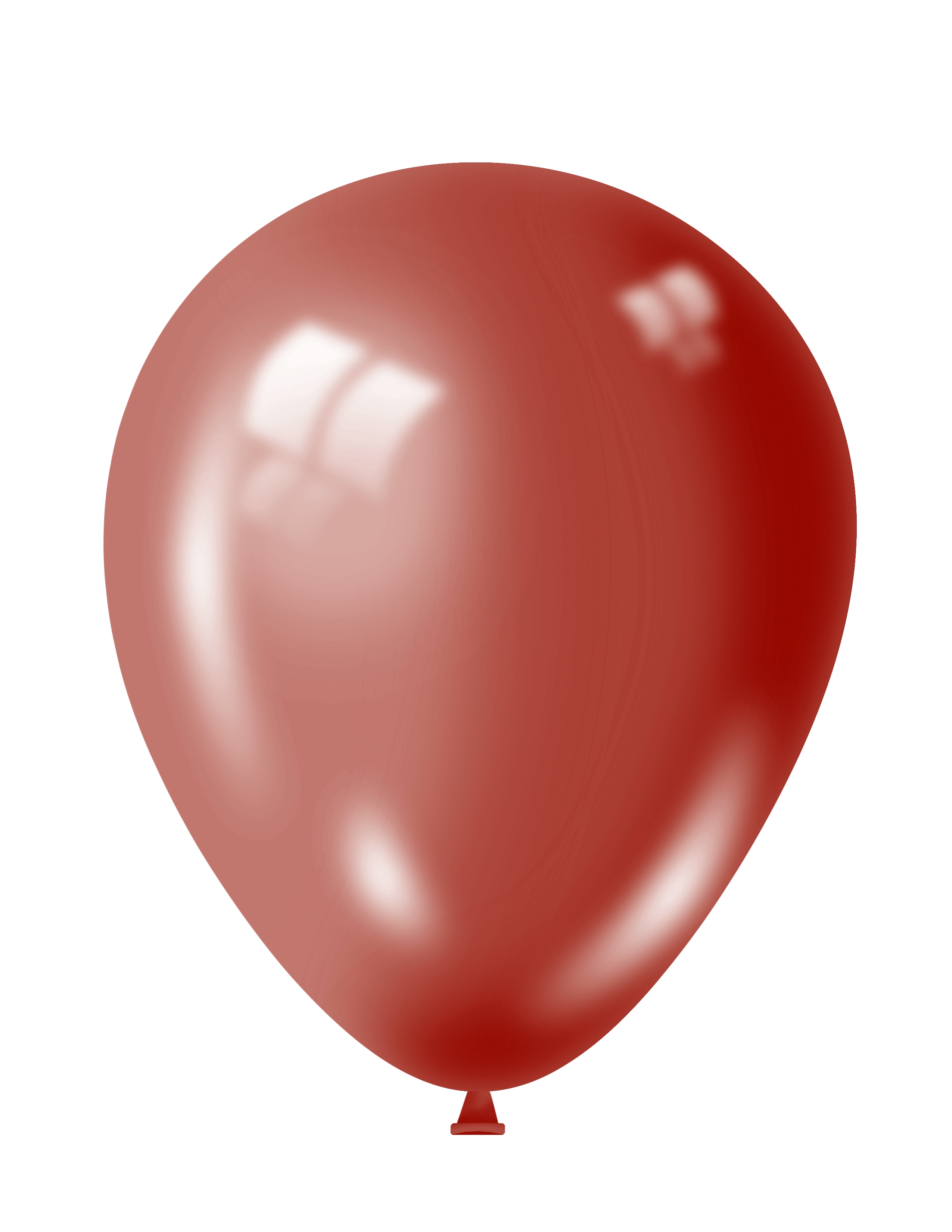 BALLOONS,Metallic Cherry Red 100`s 12