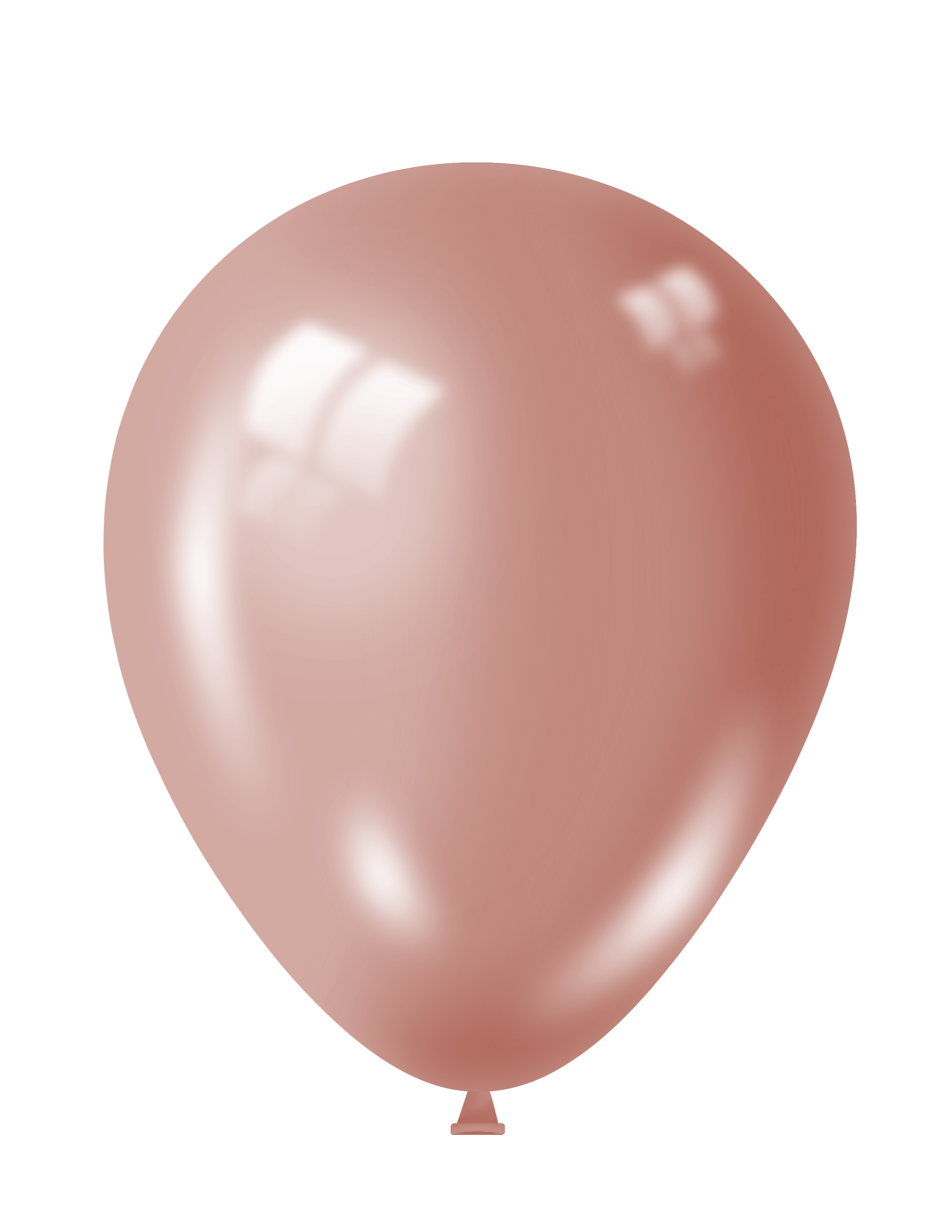 BALLOONS, Pearl Rose Gold 100`s 12