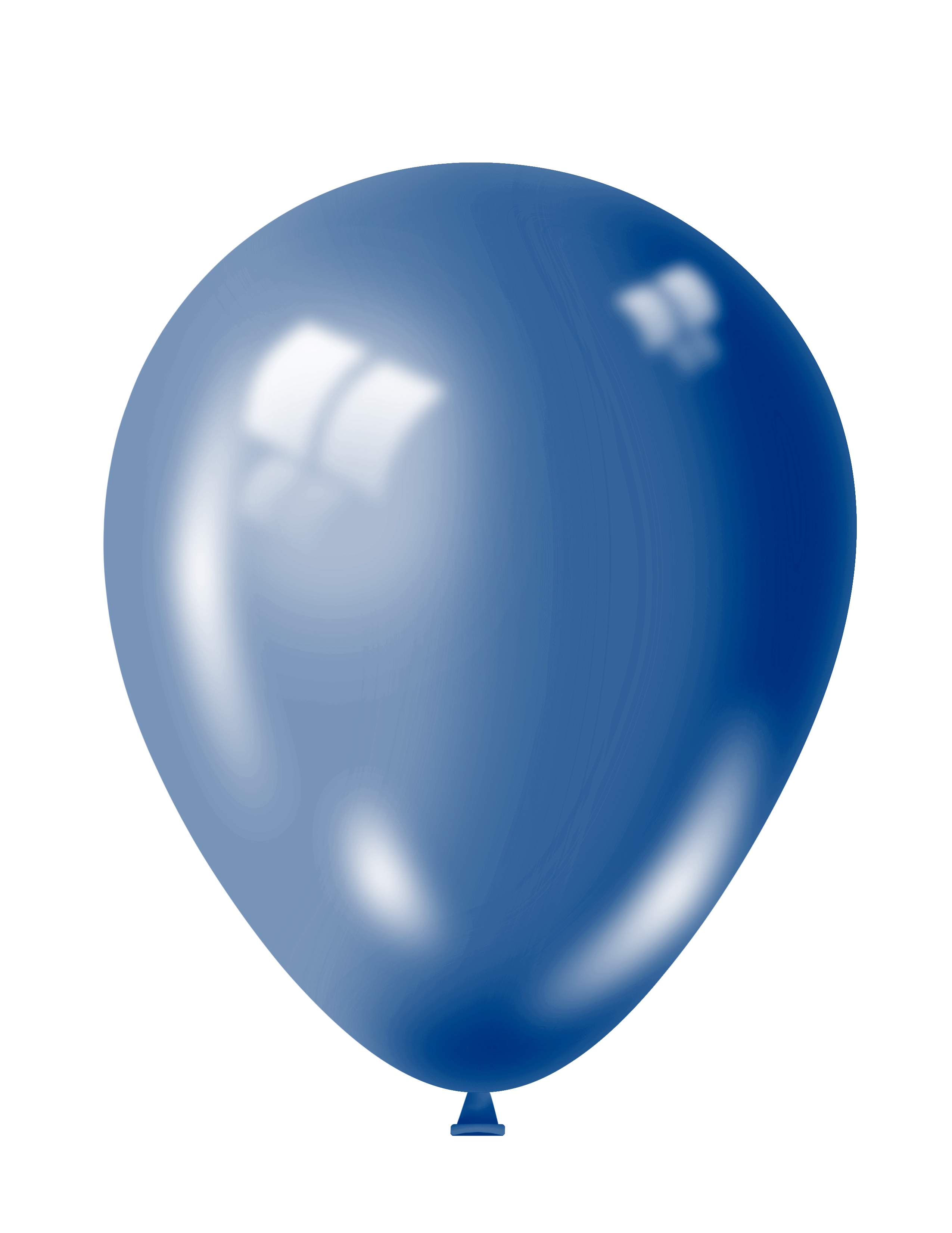 BALLOONS,Metallic Blue 100`s 12