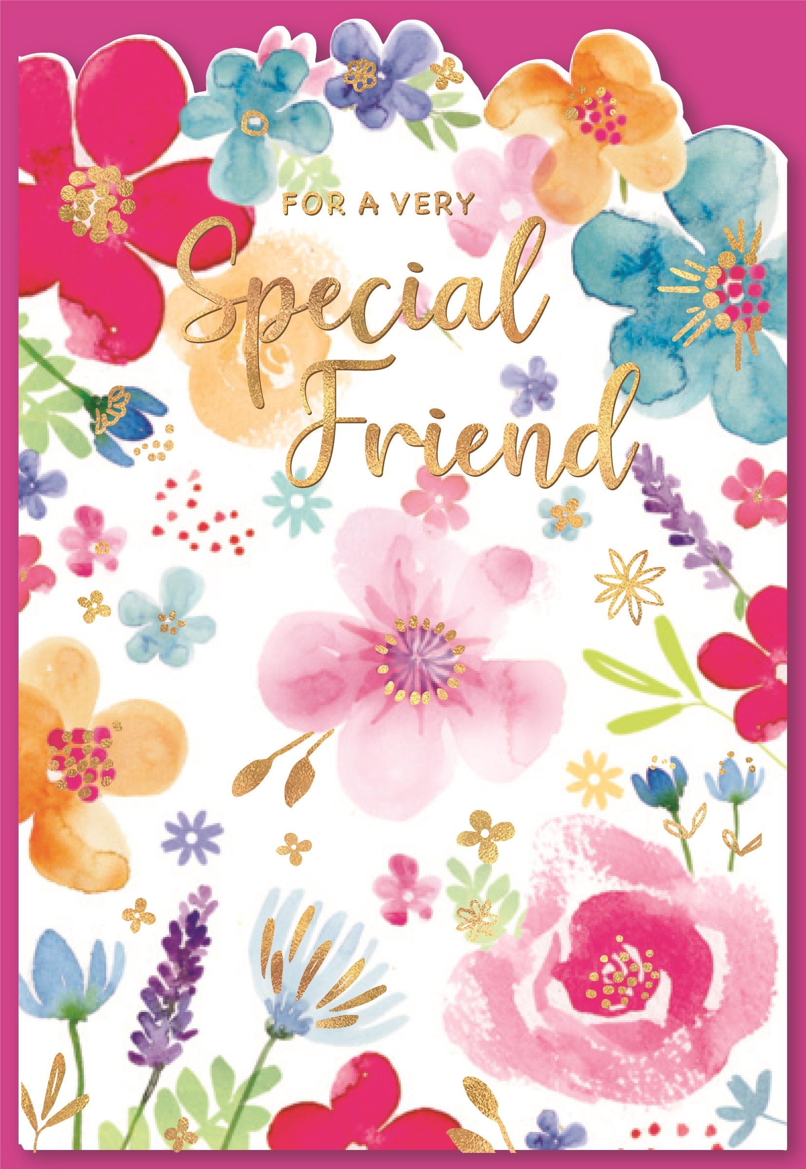 SPECIAL FRIEND CARDS,6`s Flowers (Was ú0.90)