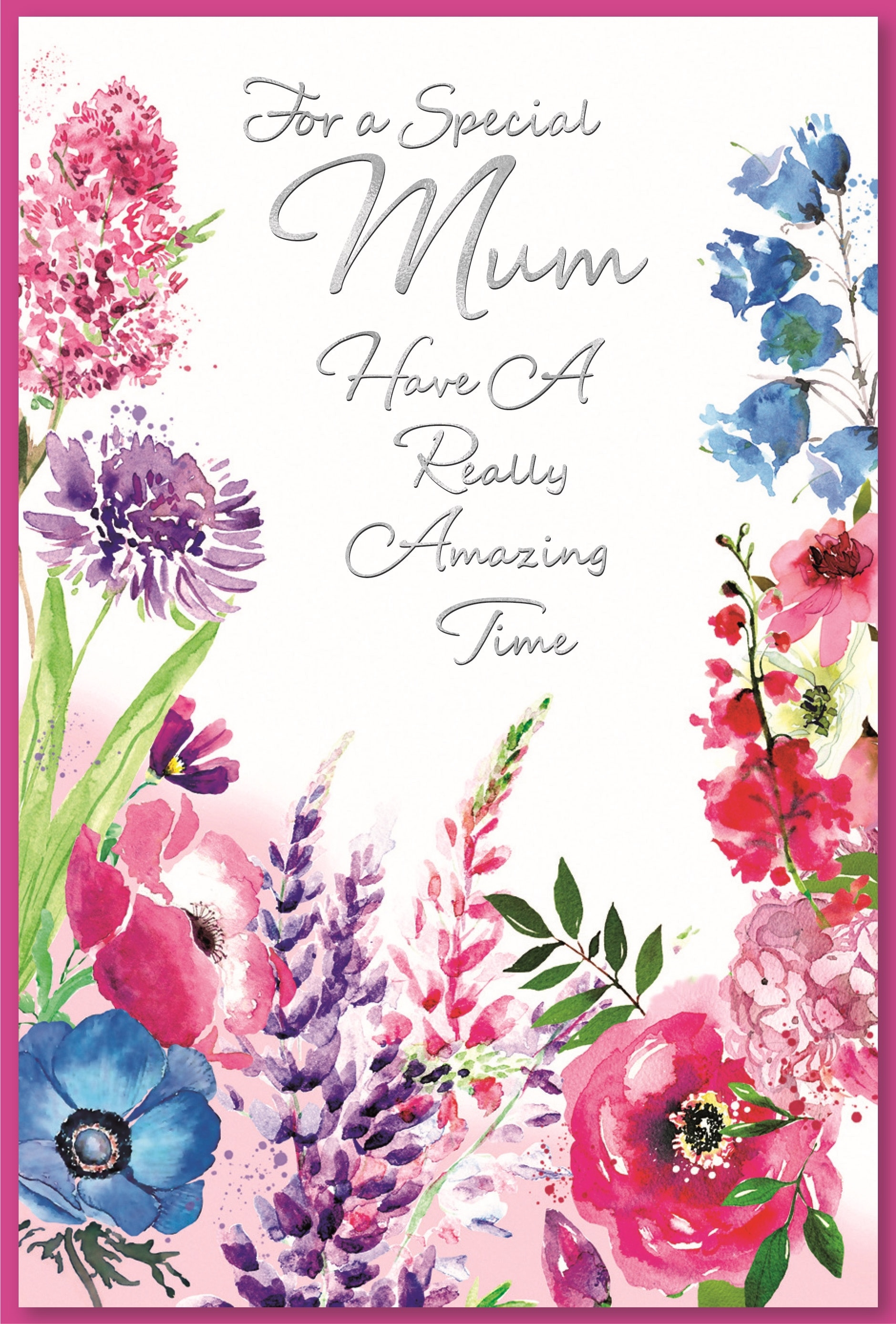 BIRTHDAY CARDS,Mum 6`s Wild Flowers (Was 1.29)