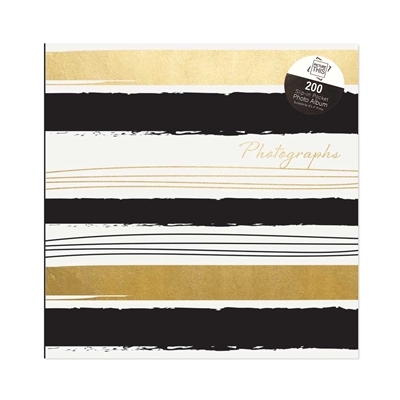 PHOTO ALBUM,Stripe 200 Slip-in Pocket 6x4 [Splittable]