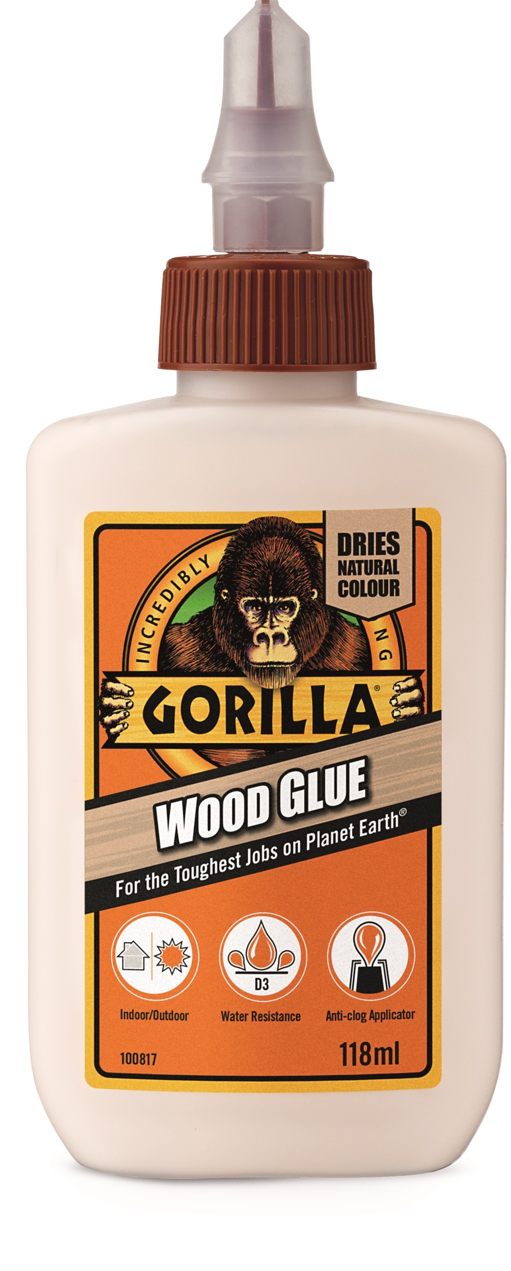 GORILLA GLUE,Wood Glue 118ml [Splittable]