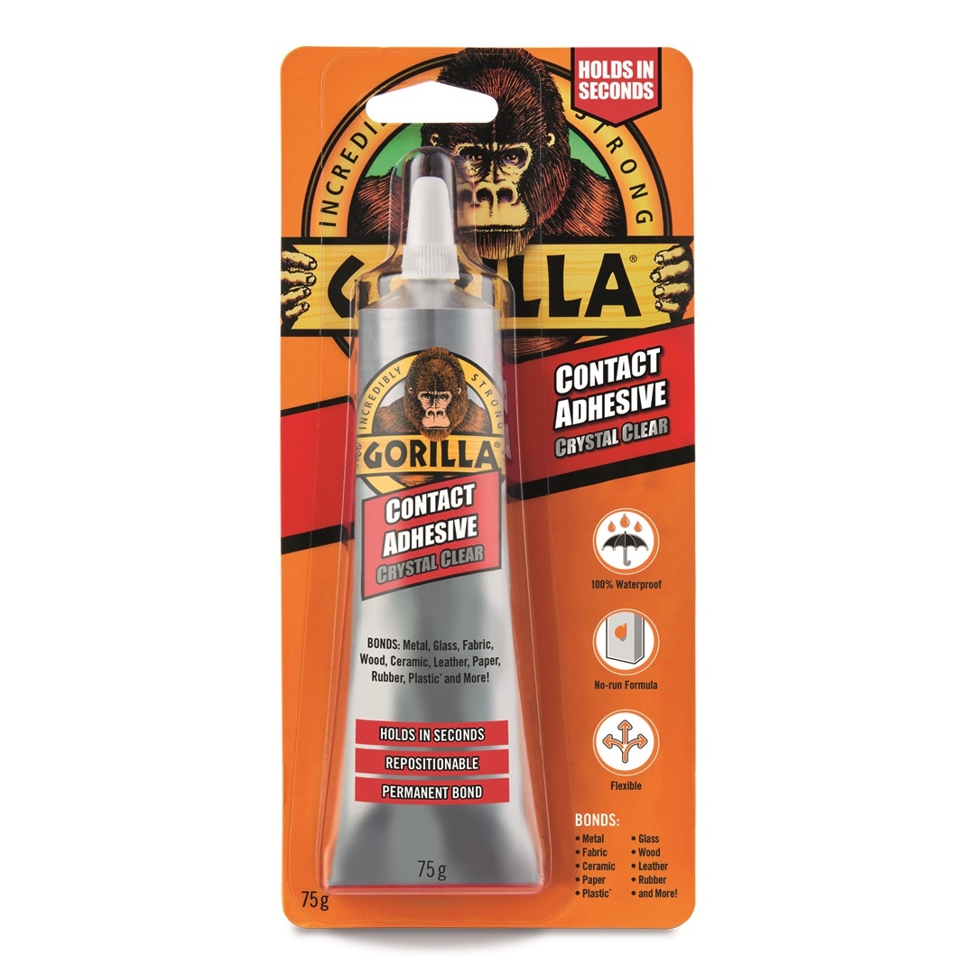 GORILLA GLUE,Contact Adhesive Clear 75g I/cd [Splittable]