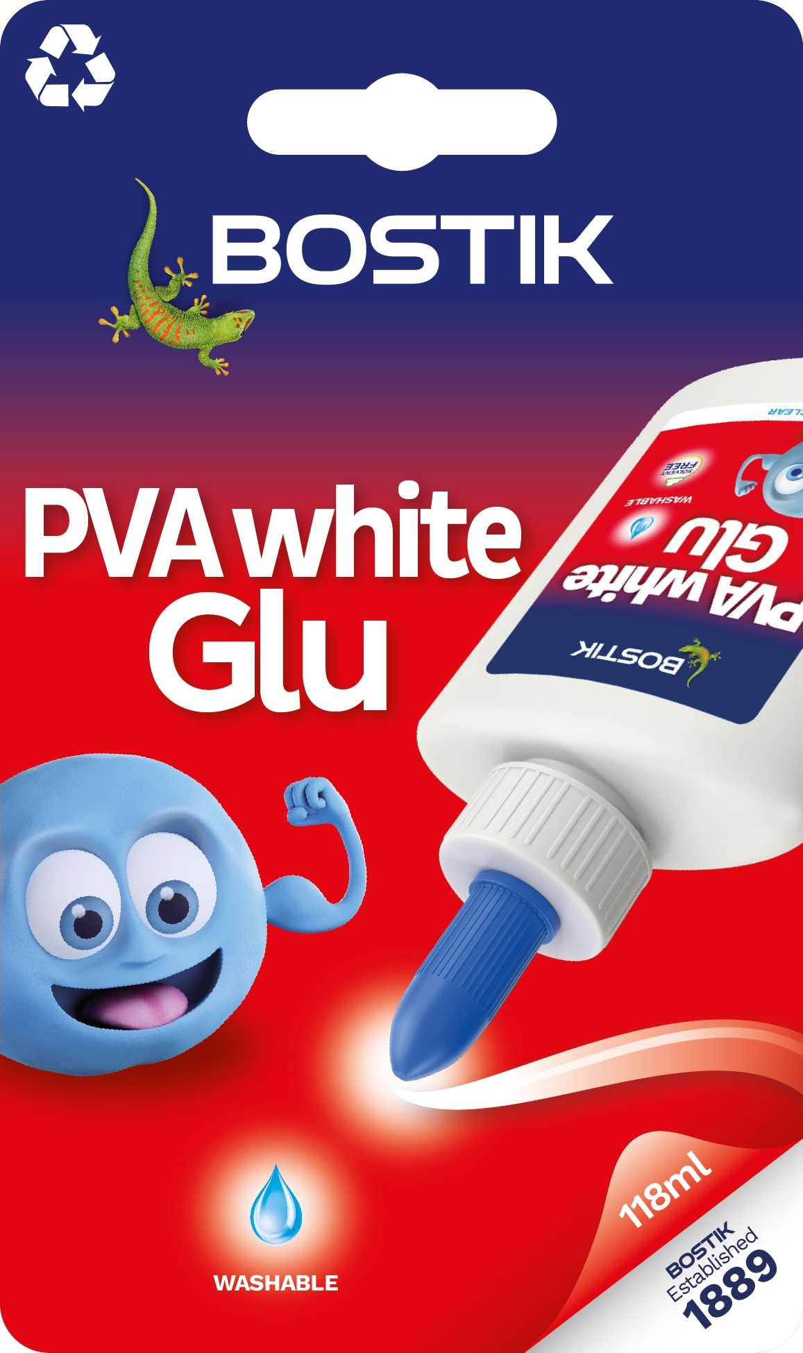 PVA GLUE,118ml Bostik [Splittable]