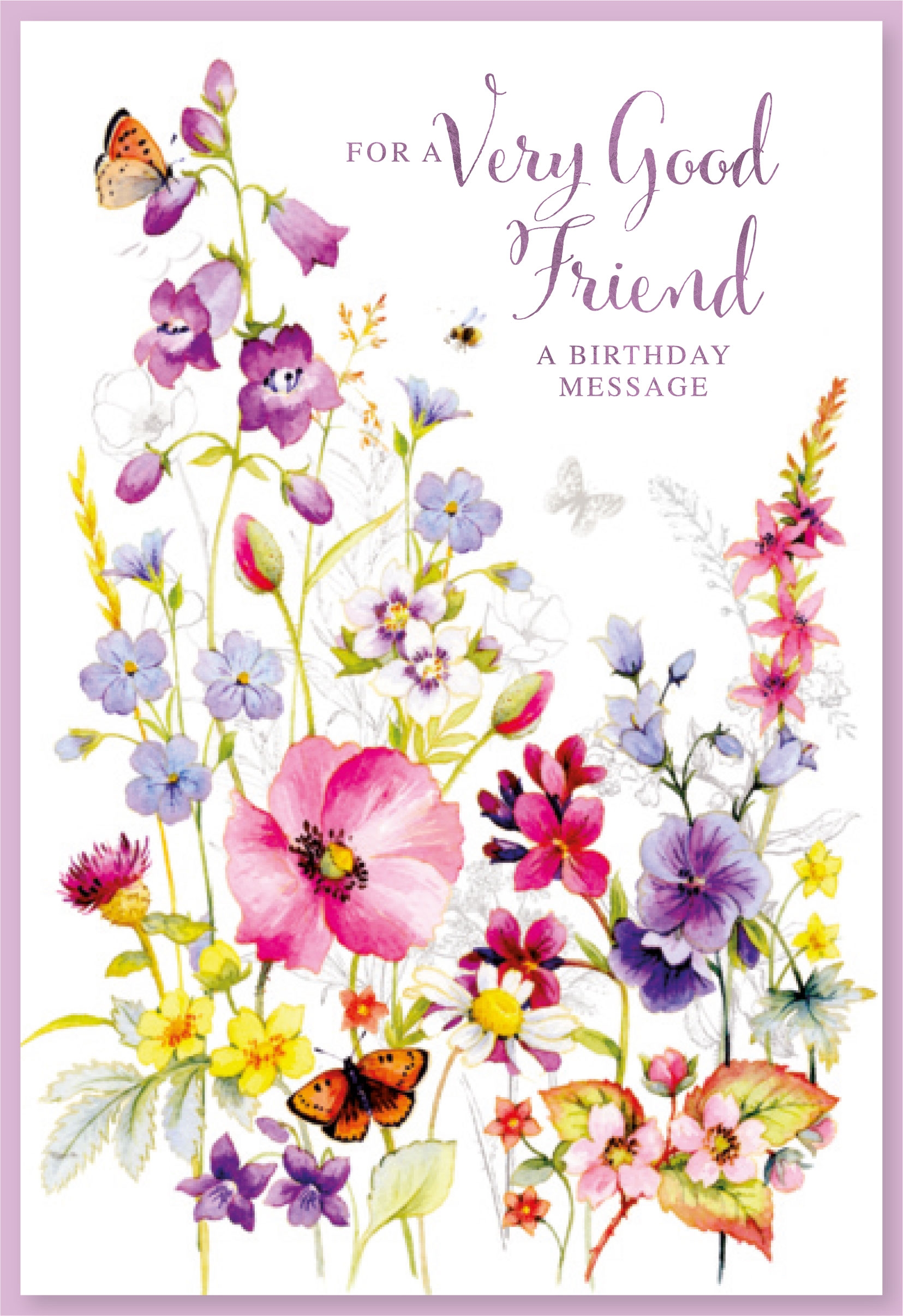 VERY GOOD FRIEND CARDS,6`S Wild Flowers