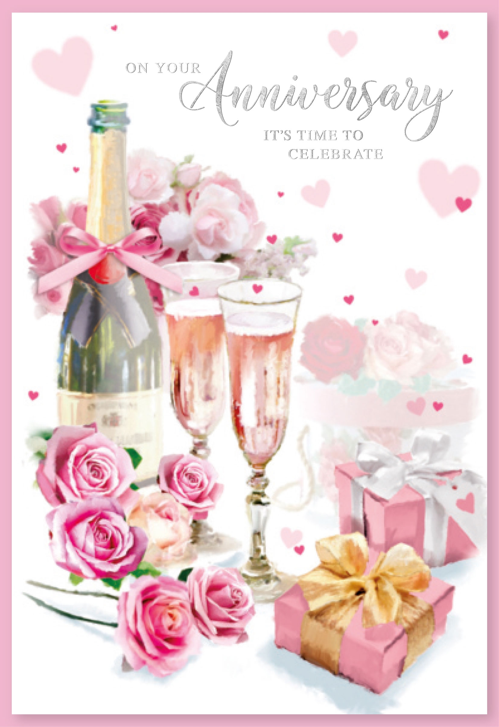 ANNIVERSARY CARDS,Your 6`s Presents & Bubbly