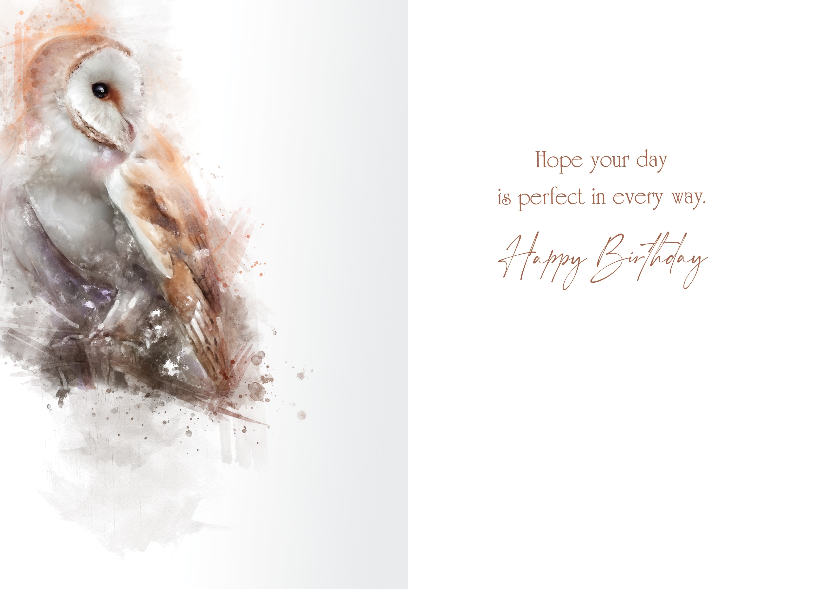 BIRTHDAY CARDS,6`s Owl