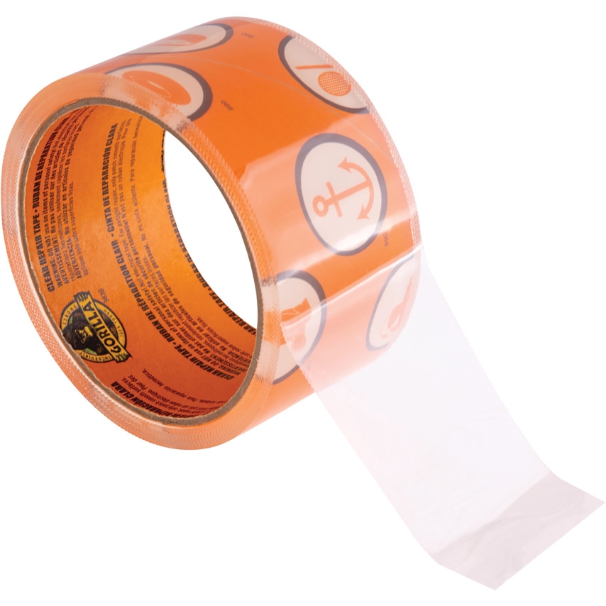 GORILLA REPAIR TAPE CRYSTAL CLEAR W/Proof 48mm x 8.2m I/cd [Splittable]