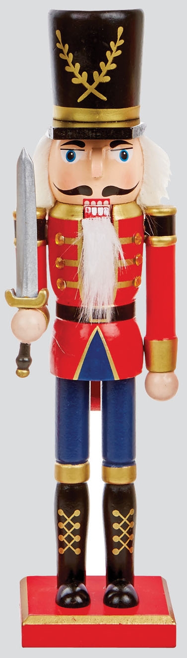NUTCRACKER,Wooden 30cm 4`s [Splittable]