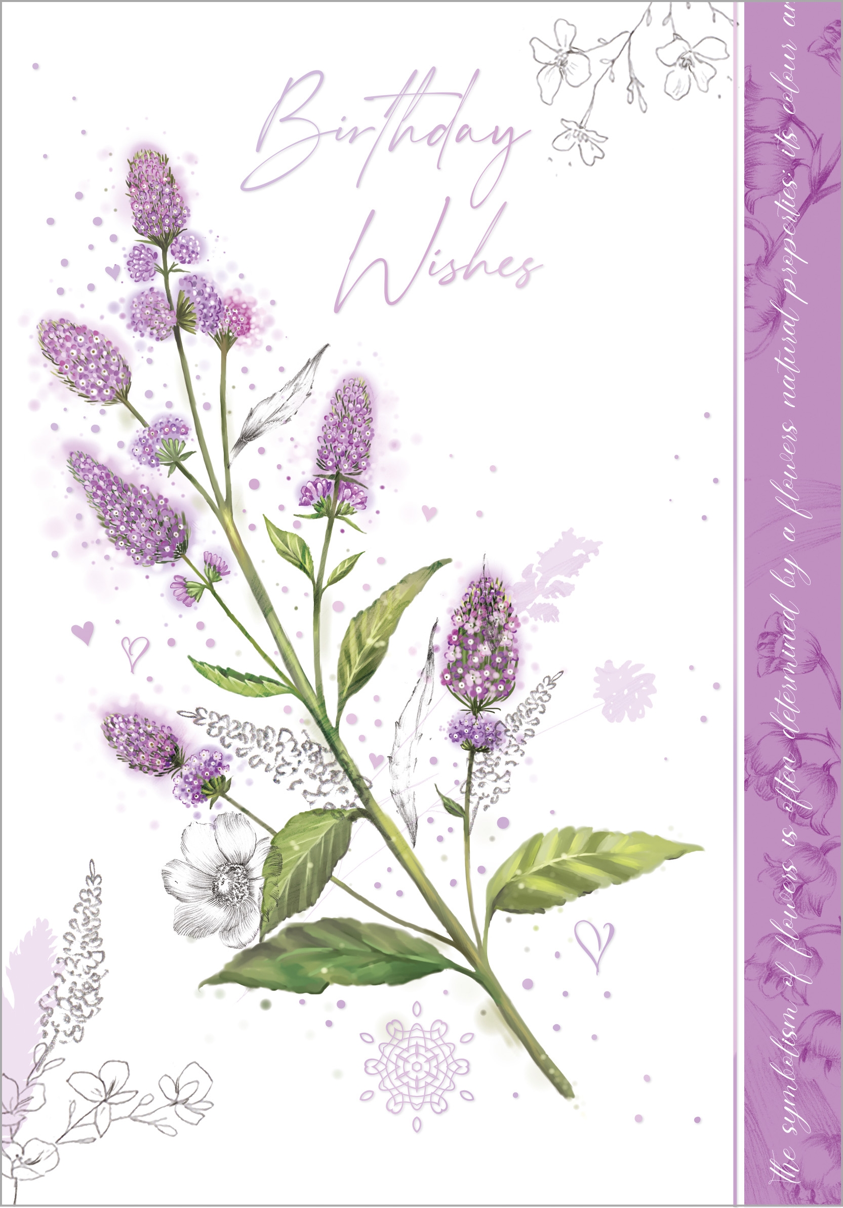BIRTHDAY CARDS,6`s Rose Spirea