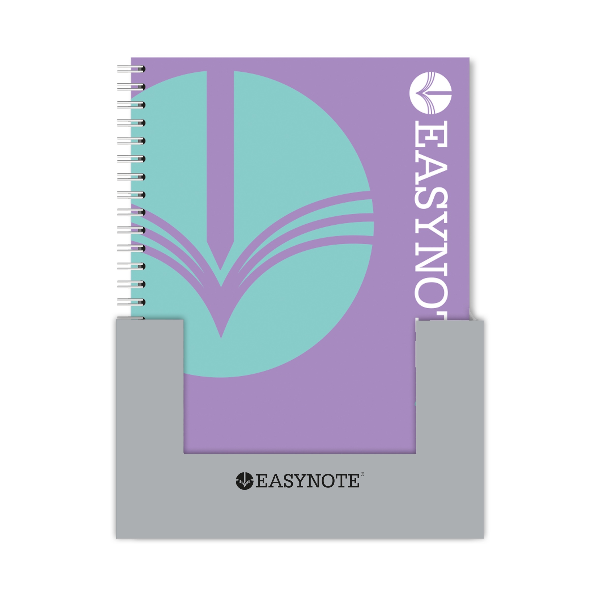 NOTEBOOK,Easynote,A4 Twin Wire Bright Colours 180pg [Splittable]