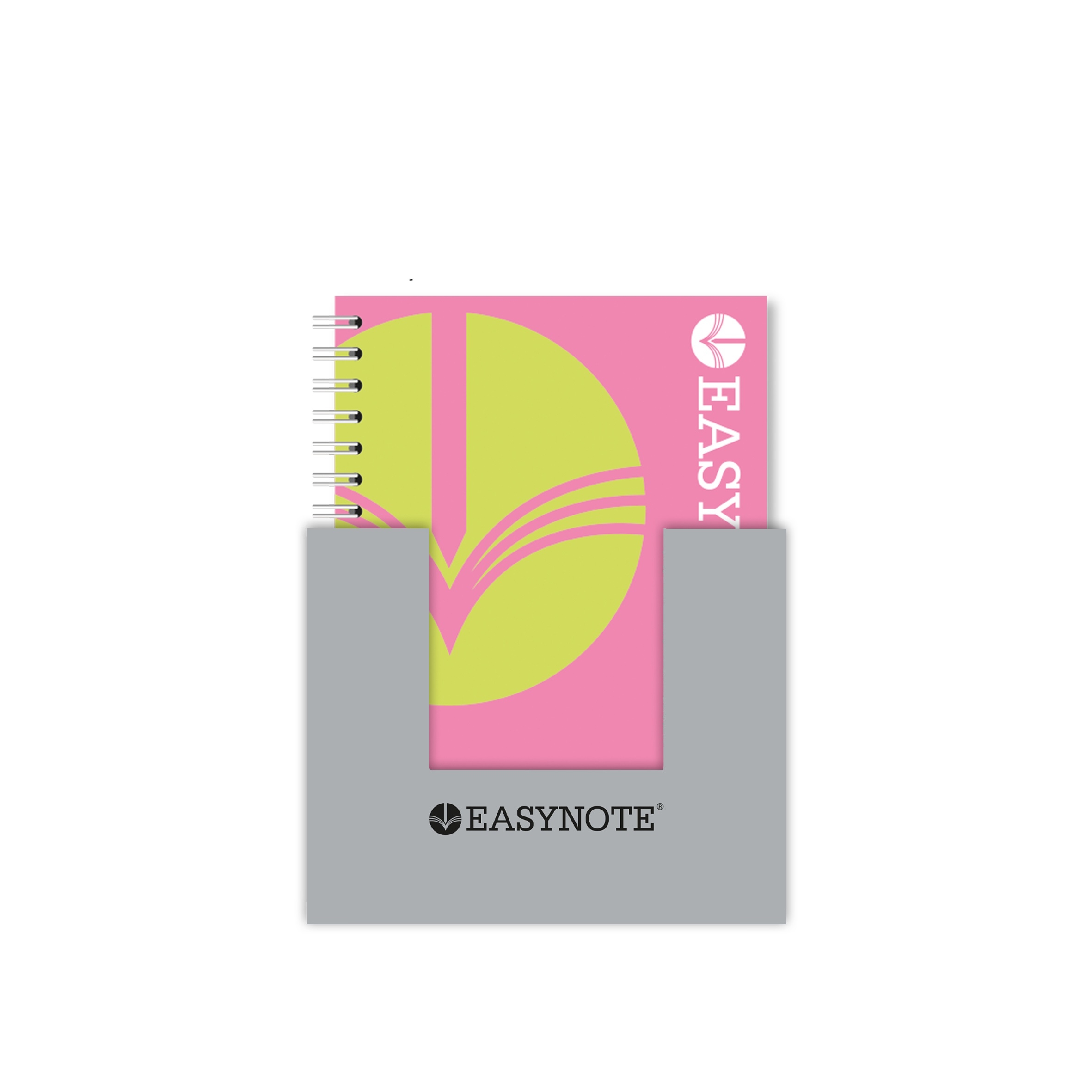 NOTEBOOK,Easynote,A5 Twin Wire Bright Colours 180pg [Splittable]