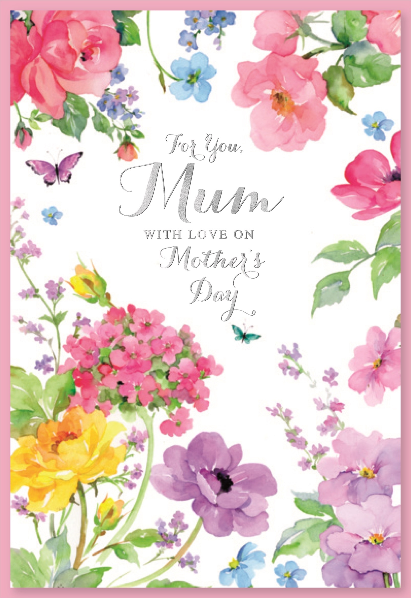 MOTHER`S DAY CARDS,Mum 6`s Floral